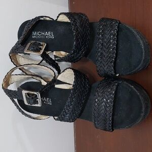 Michael Michael kors wedge sandal size 7 1/2 M
